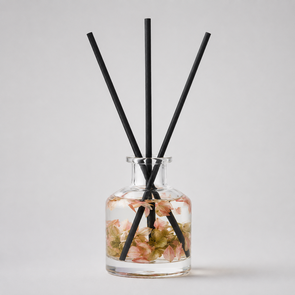 Pressed Petal Reed Diffuser side view