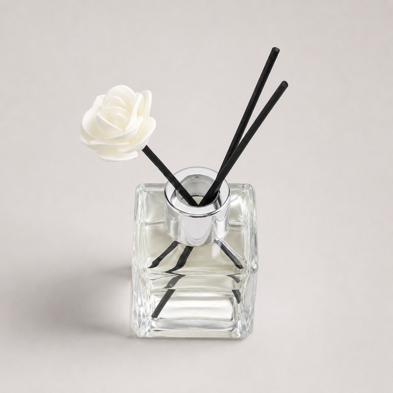 Ivory Rose Reed Diffuser front view