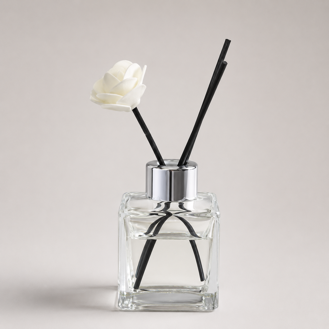 Ivory Rose Reed Diffuser side view