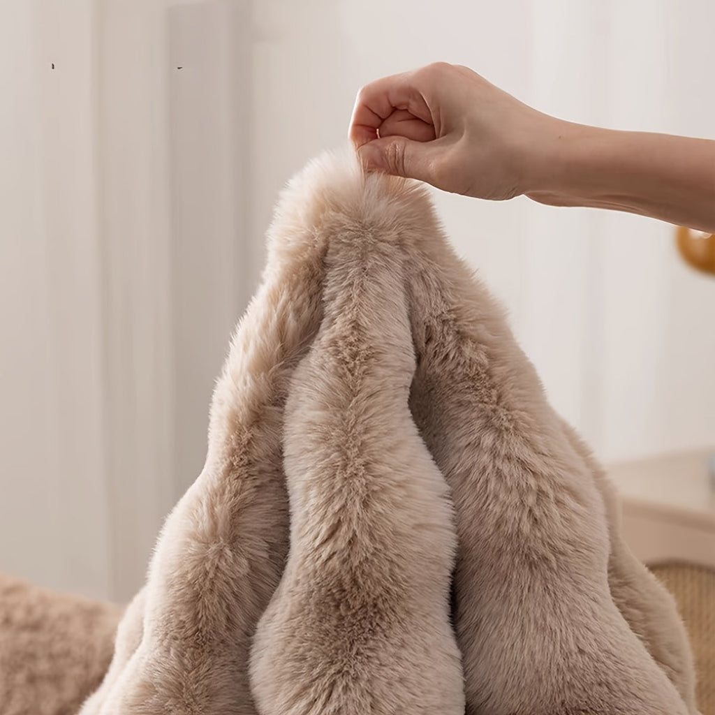 Cloud Comfort Round Bubble Rug | Soft Fluffy Circle Carpet