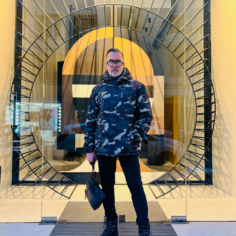 Men's Insulated Water-Repellent Winter Ski Jacket with Fleece Lining - Breathable & Stylish Outerwear for Cold Weather Adventures