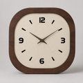 Minimalist Natural Wood Wall Clock
