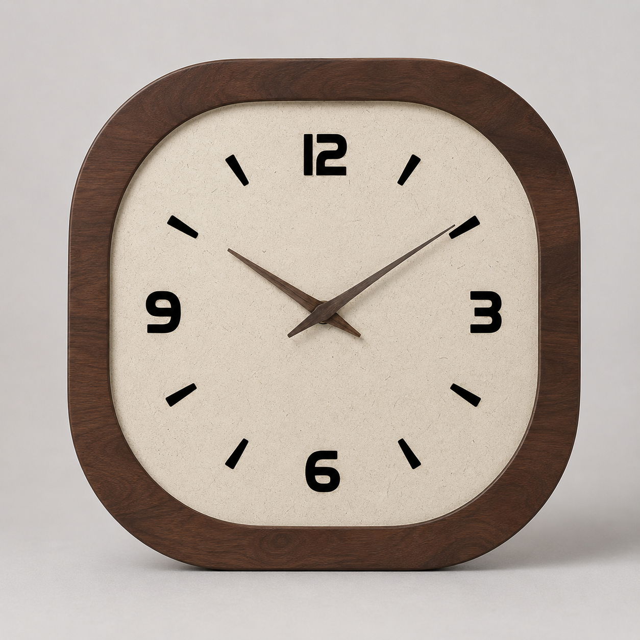 Minimalist Natural Wood Wall Clock