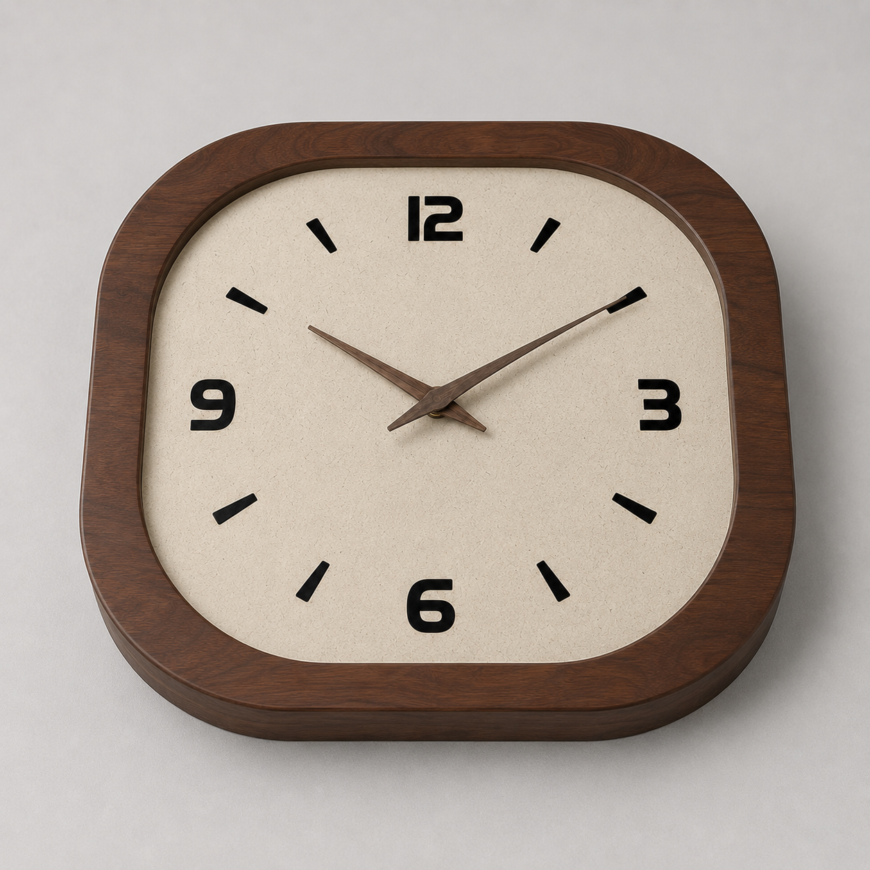 Minimalist Natural Wood Wall Clock