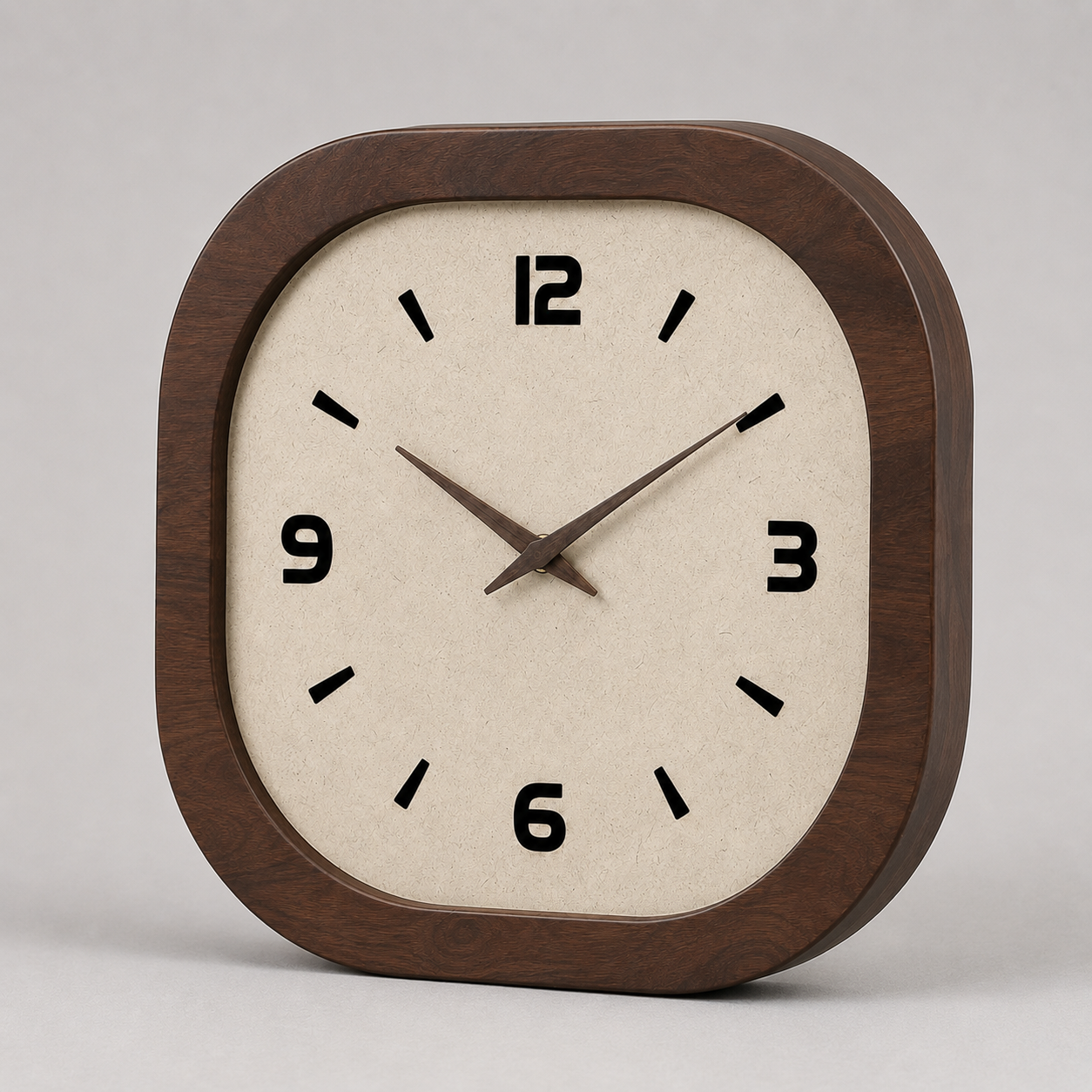 Minimalist Natural Wood Wall Clock