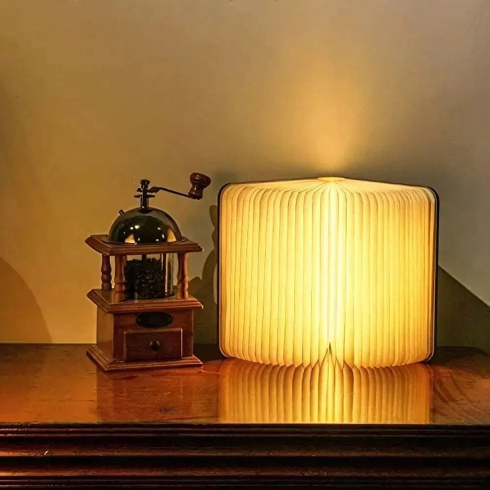 Lumibook Table Lamp | 360° Foldable Rechargeable Light