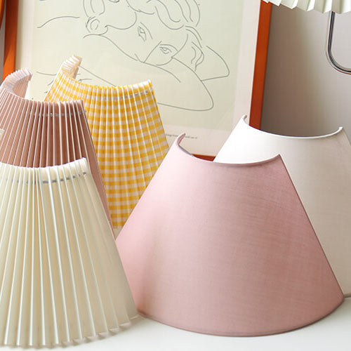 Nordic Wooden Wall Lamp | Minimalist Fabric Shade Sconce