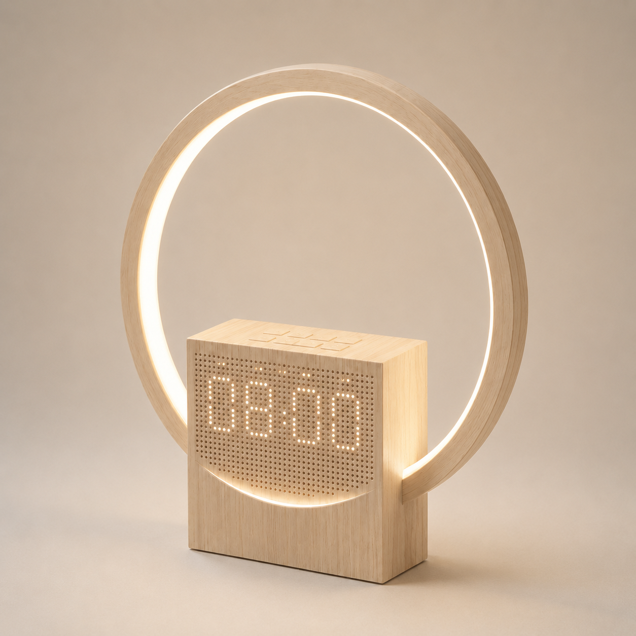 Oversized Architectural Wall Clock