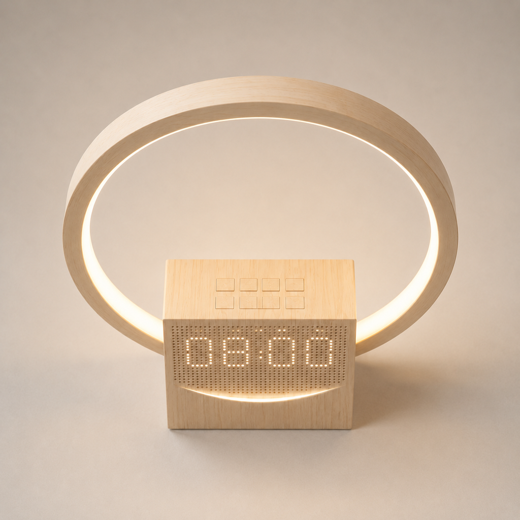 Oversized Architectural Wall Clock