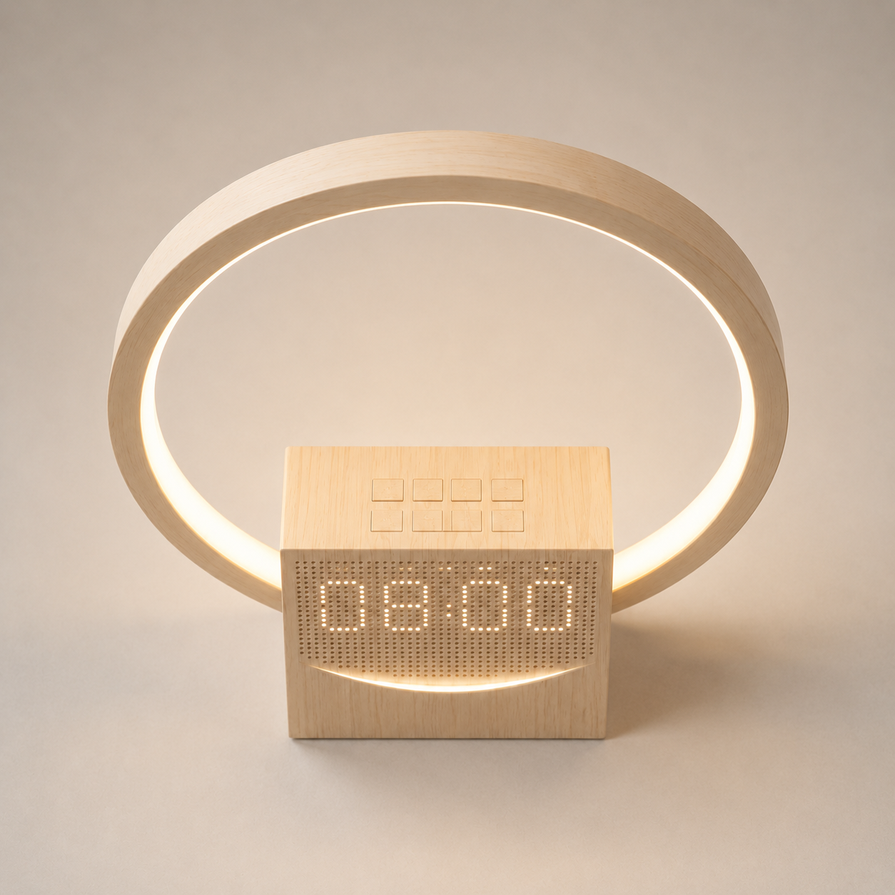 Oversized Architectural Wall Clock