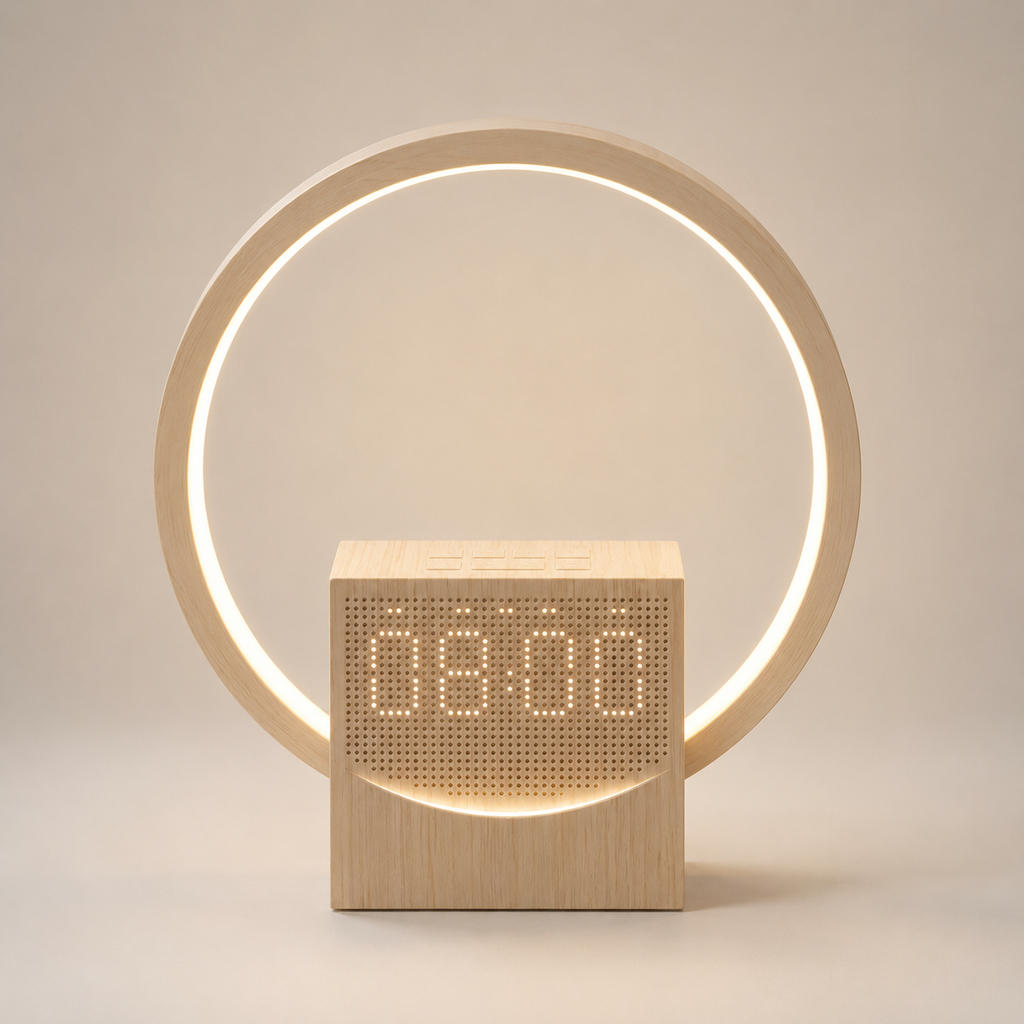 Oversized Architectural Wall Clock