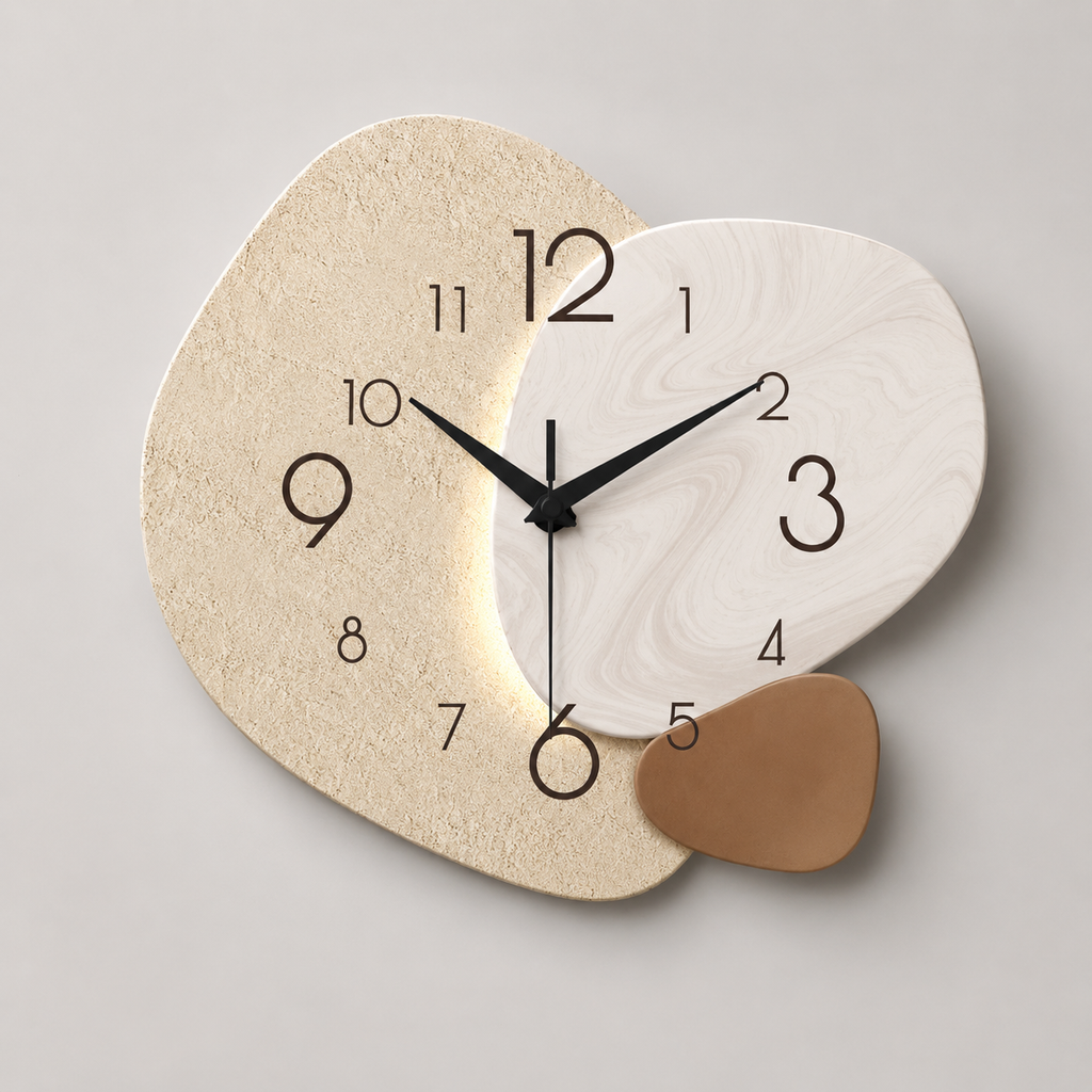 Natural Desk Clock