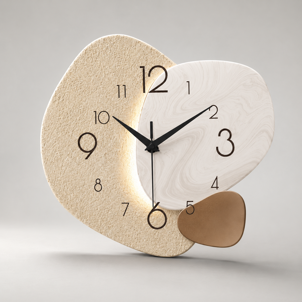 Natural Desk Clock