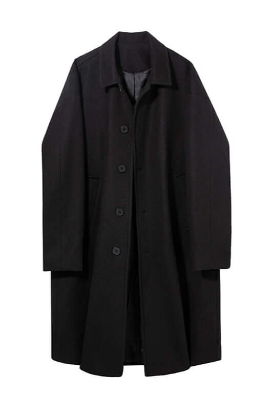 Men's Classic Oversized Wool Coat - Stylish & Warm Outerwear for Every Occasion