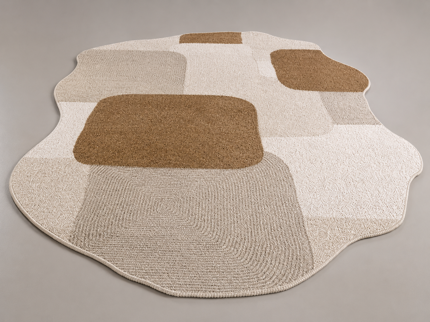 Plush Shaggy Living Room Rug