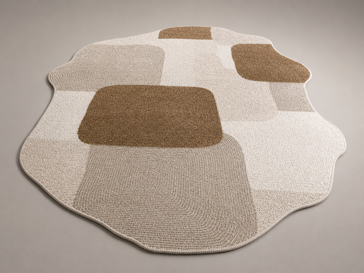 Plush Shaggy Living Room Rug