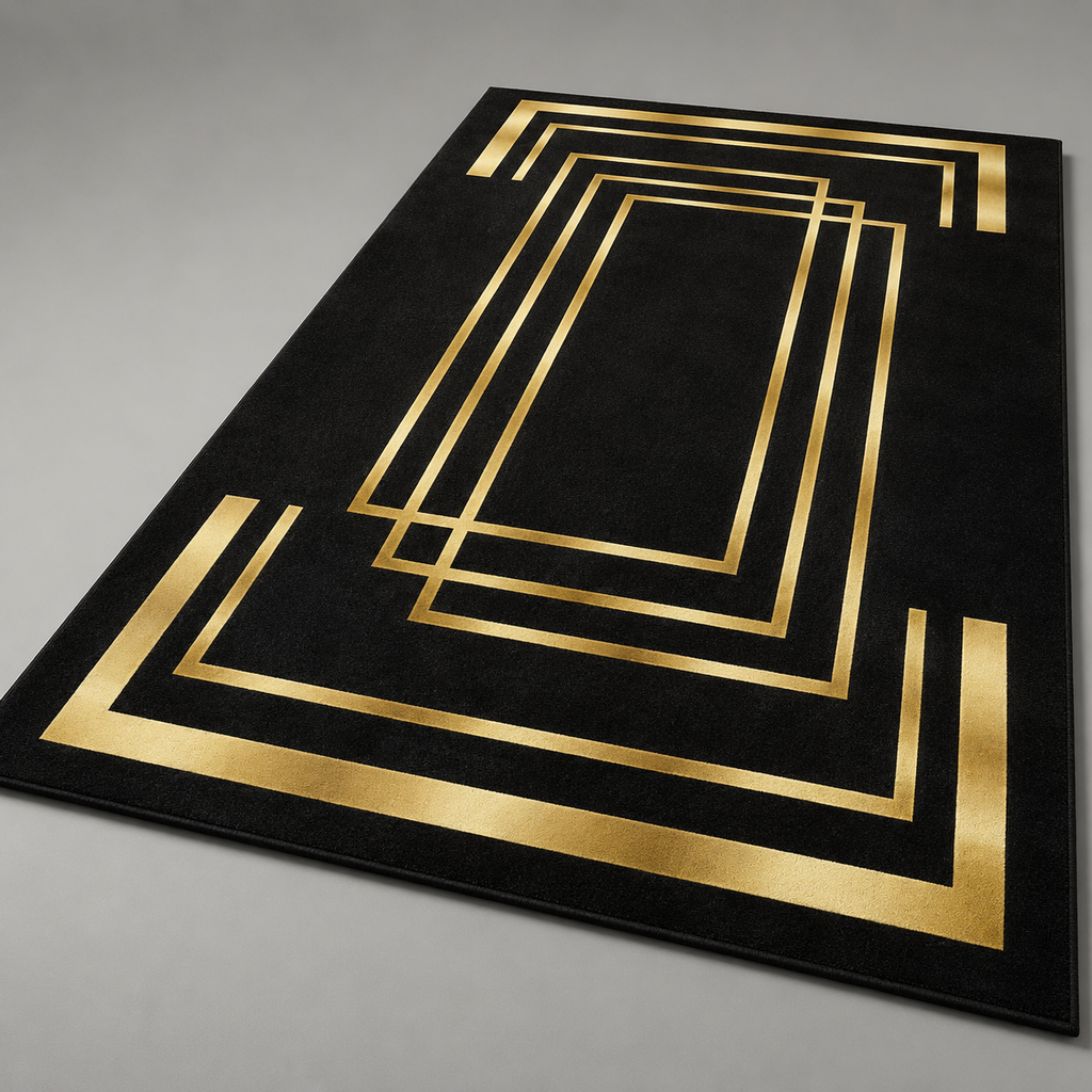 Abstract Art Living Room Rug
