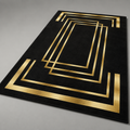 Abstract Art Living Room Rug