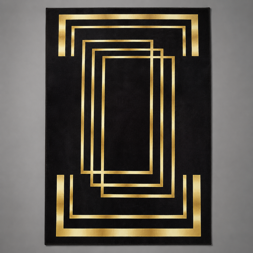 Abstract Art Living Room Rug