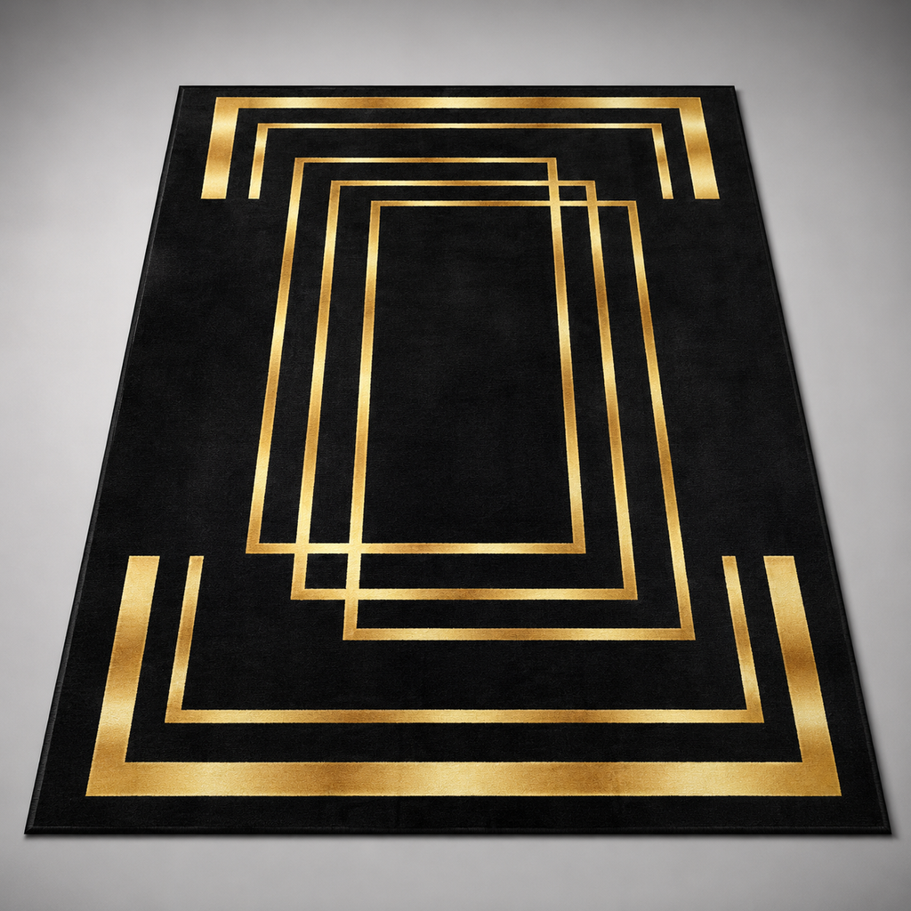 Abstract Art Living Room Rug