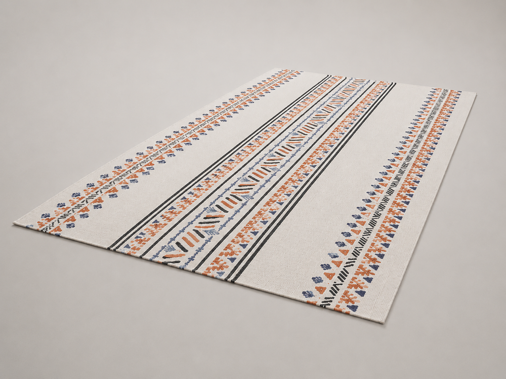 Bohemian Geometric Runner Rug