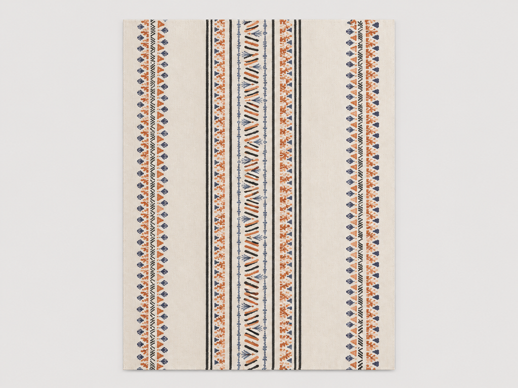Bohemian Geometric Runner Rug