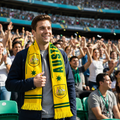 Australia Flag World Cup Soccer Fan Sports Scarf