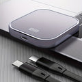 External Hard Drive Portable SSD Magnetic USB Power Bank Charger