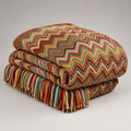 Herringbone Woven Throw Blanket