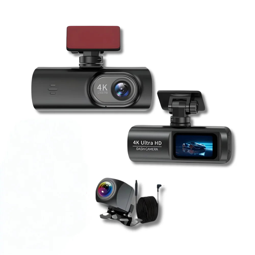 Dash Cam 4K Ultra HD WiFi Night Vision GPS Vehicle Recorder