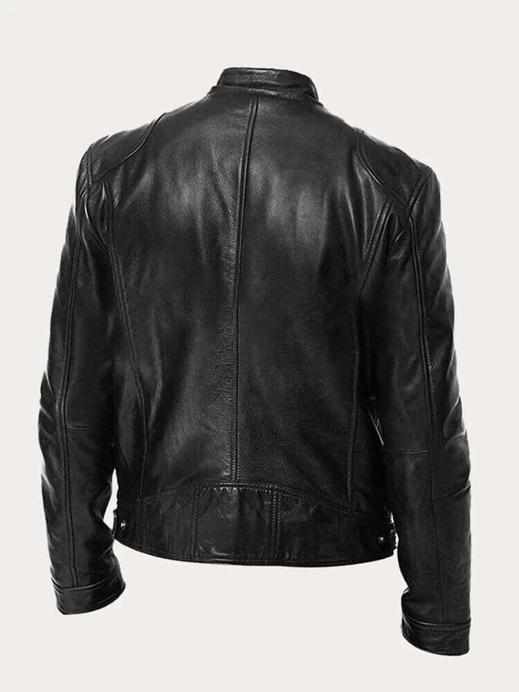Men's Classic Genuine Leather Jacket - Stylish, Durable Outerwear for All Seasons | Premium Quality Fashion Jacket