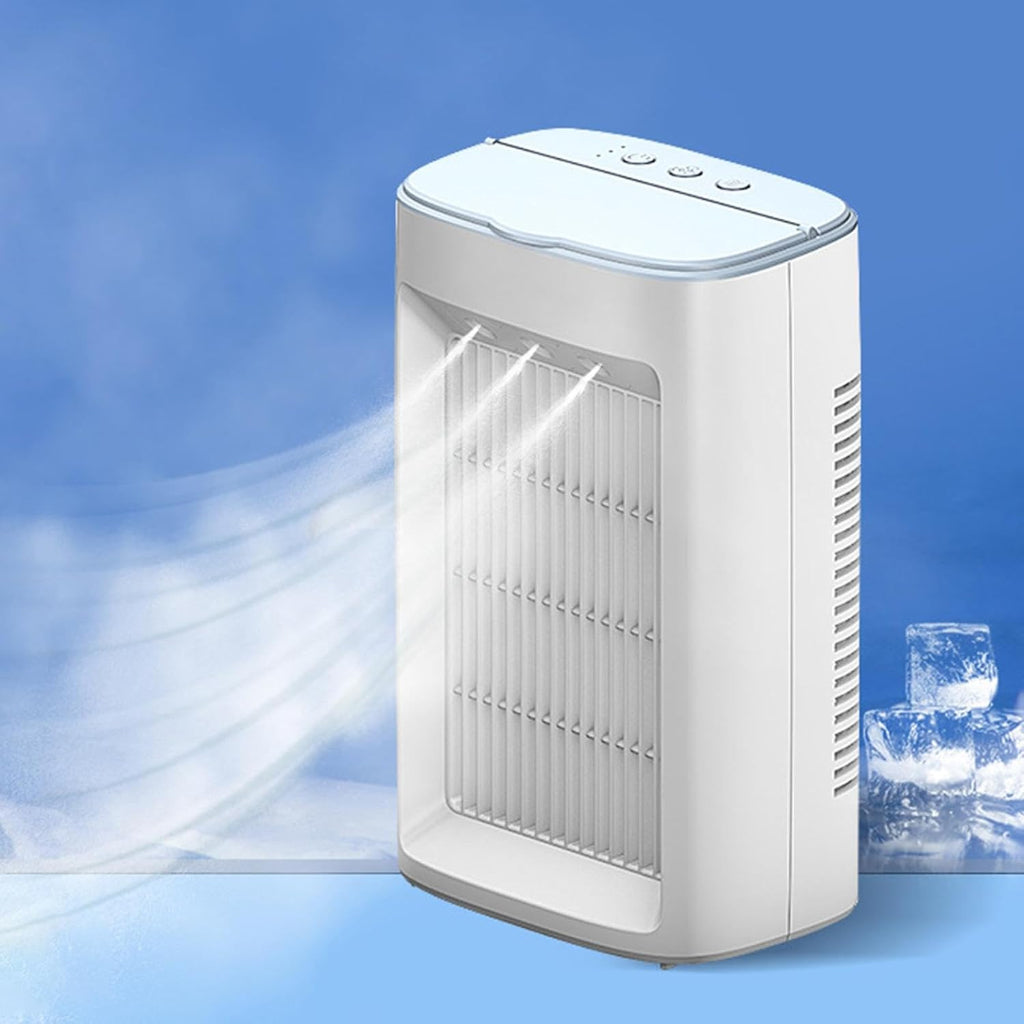 Portable Air Conditioner USB Humidifier Cooling Fan