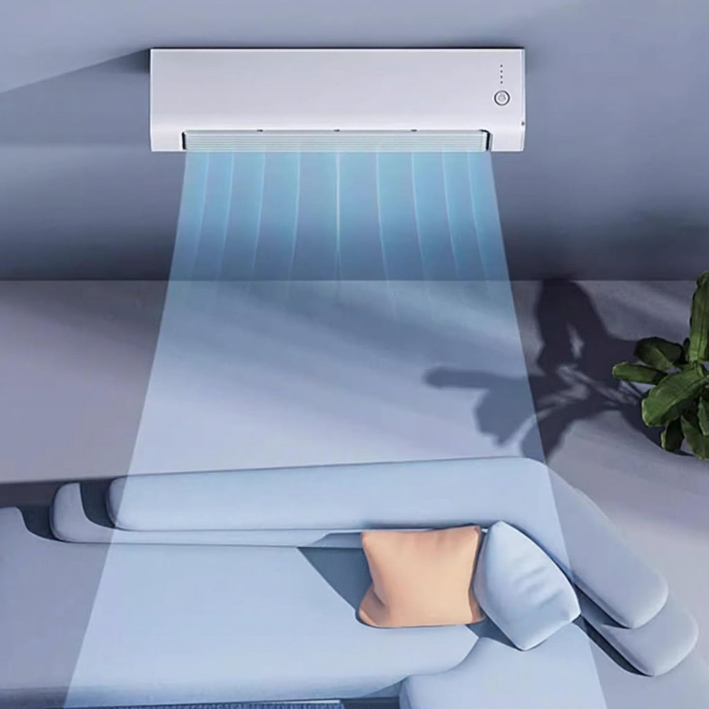 Portable Air Conditioner Fan Remote Wall Mounted Cooler