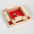 Board Game Wooden Math Learning Family Tabletop Educational Set