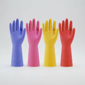 Rubber Gloves Set Kitchen Cleaning Gardening Non Slip Protection