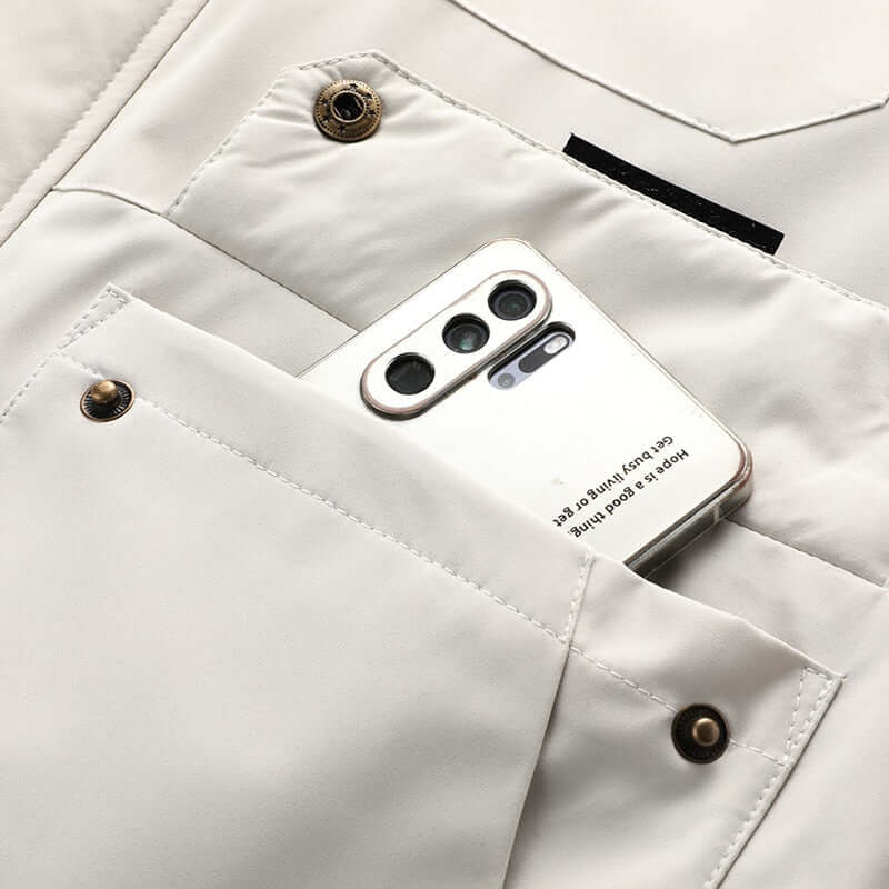 Men's Lightweight Waterproof Goose Down Jacket - Insulated, Breathable Winter Coat for Ultimate Warmth