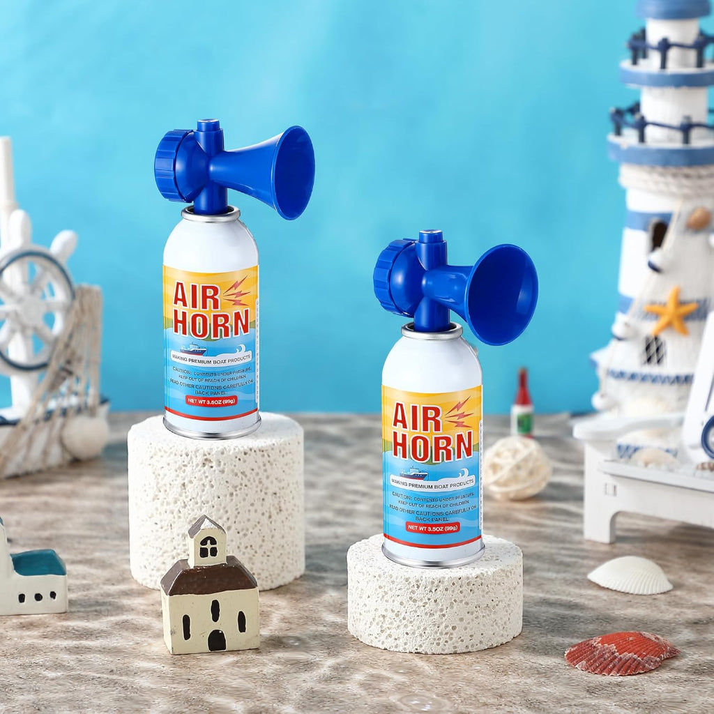 Portable Marine Air Horn Loud Safety Alert Boats Outdoors