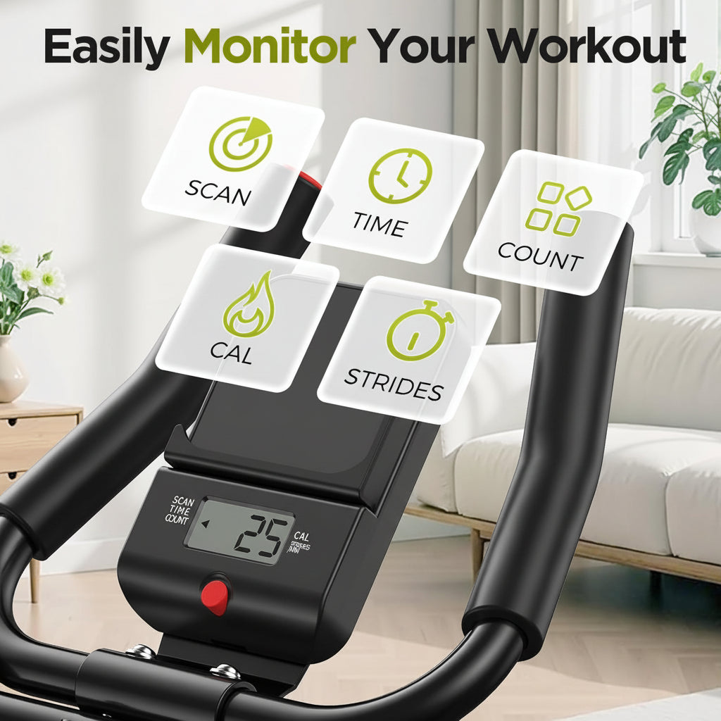 Exercise Machine Adjustable Ab Trainer Steel Frame Home Core Workout