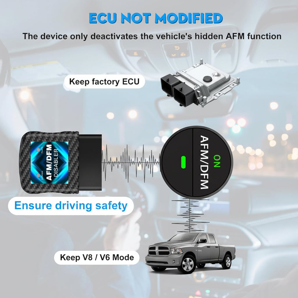 OBD2 Engine Performance Module Full Power Driving Control