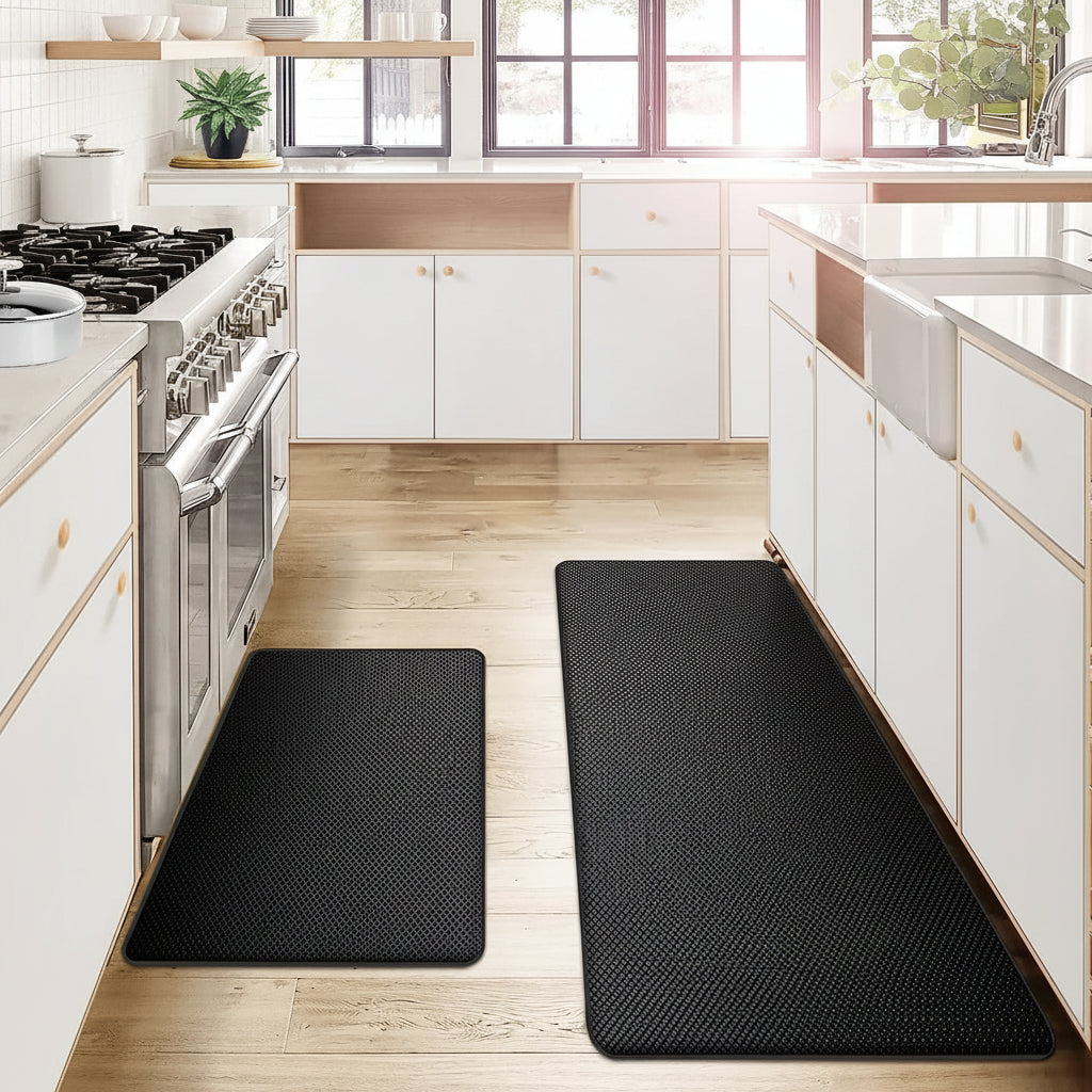 Kitchen Mat Anti Fatigue Cushioned Floor Mat Standing Comfort
