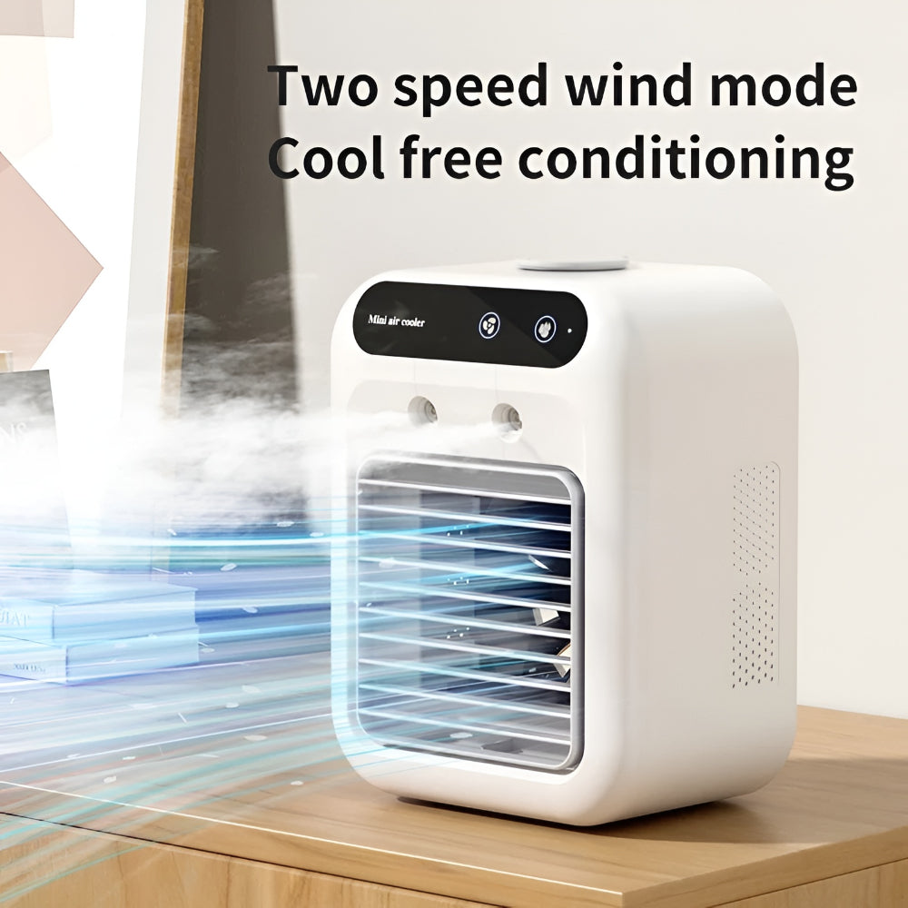 Air Conditioner Portable Desktop Cooling Humidifier Fan