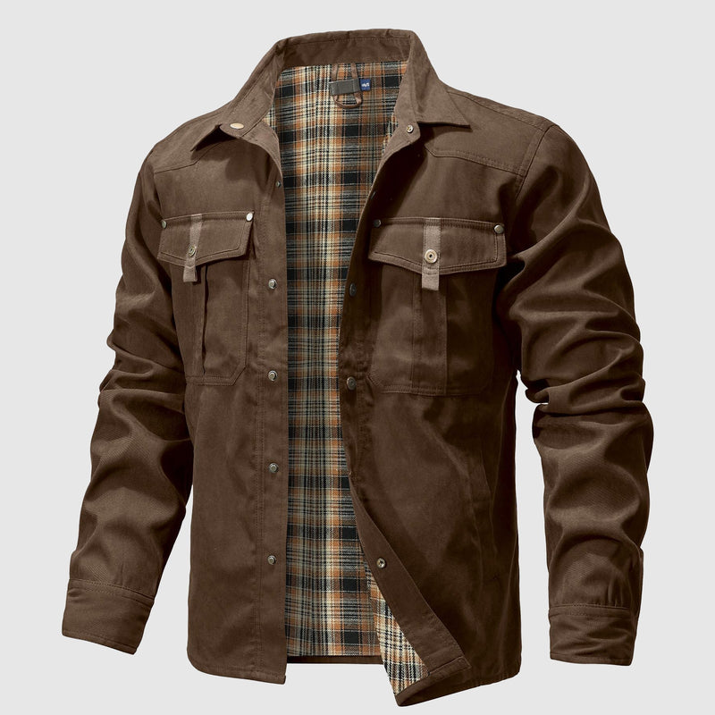 Alessandro Veneti Men's Ironclad Jacket - Premium Durable & Stylish All-Season Outerwear