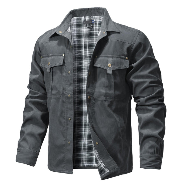 Alessandro Veneti Men's Ironclad Jacket - Premium Durable & Stylish All-Season Outerwear