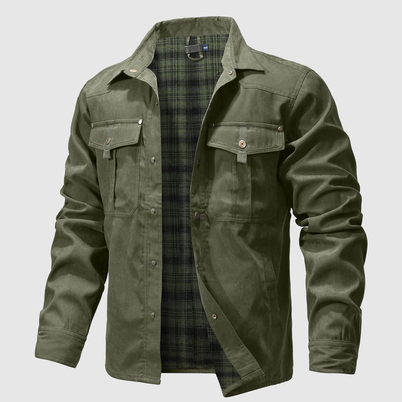 Alessandro Veneti Men's Ironclad Jacket - Premium Durable & Stylish All-Season Outerwear