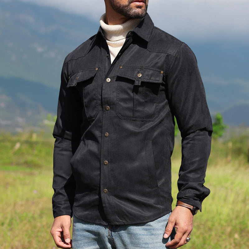 Alessandro Veneti Men's Ironclad Jacket - Premium Durable & Stylish All-Season Outerwear