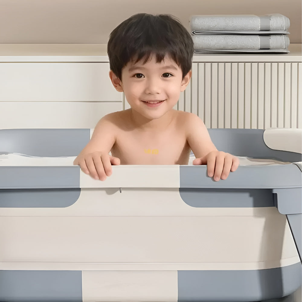 Baby Bathtub Infant Tub Foldable Portable Bathing Seat