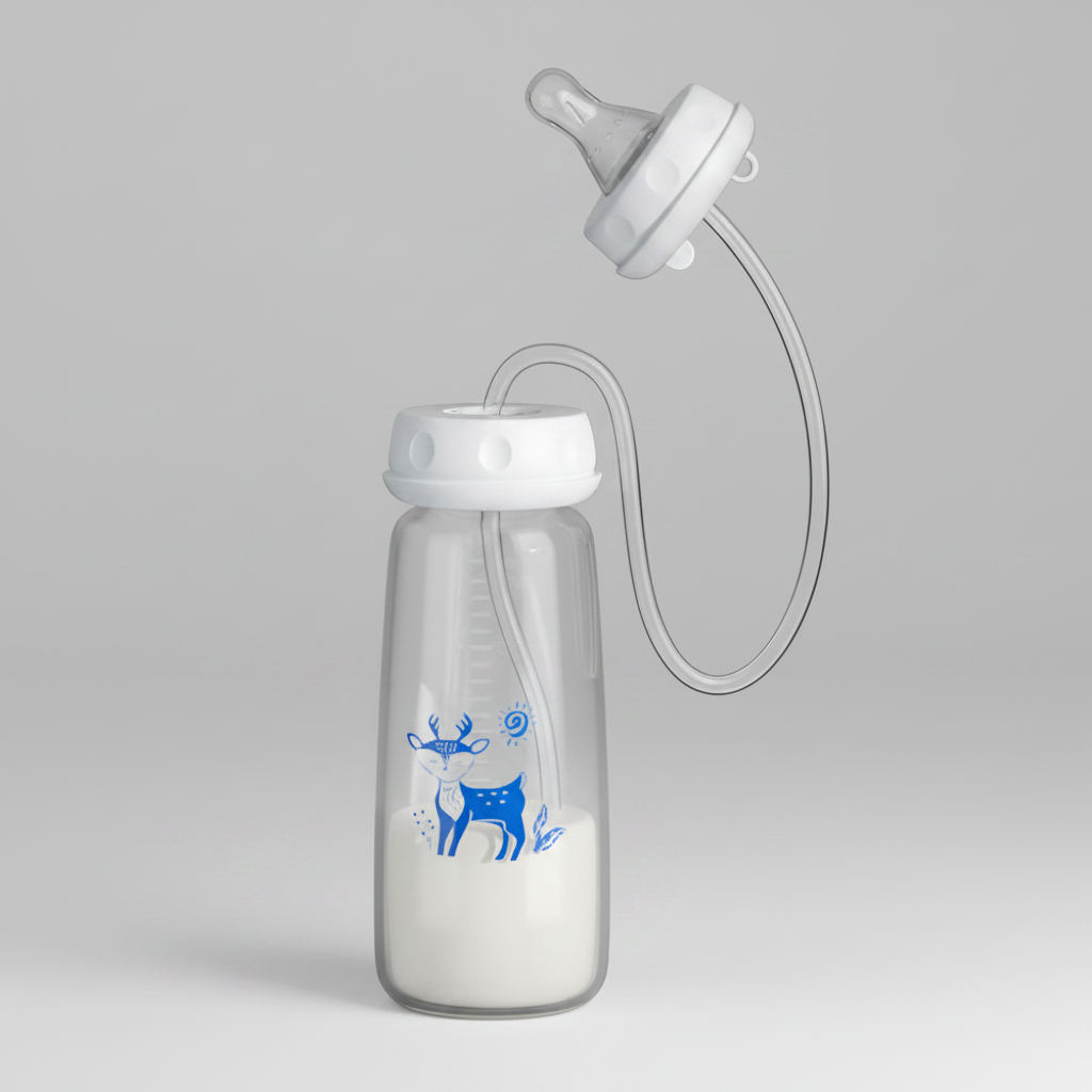 Baby Bottle Hands Free Self Feeding Support