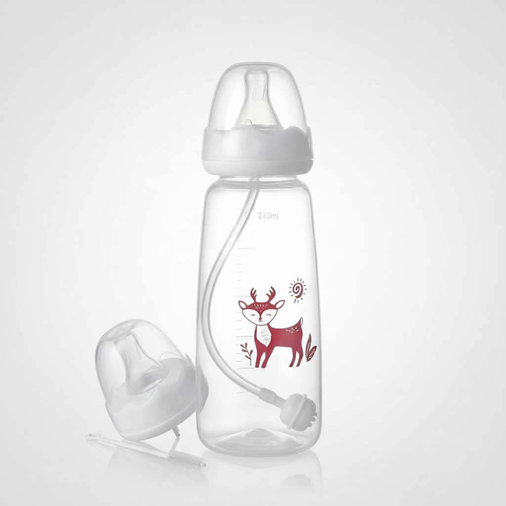 Baby Bottle Hands Free Self Feeding Support