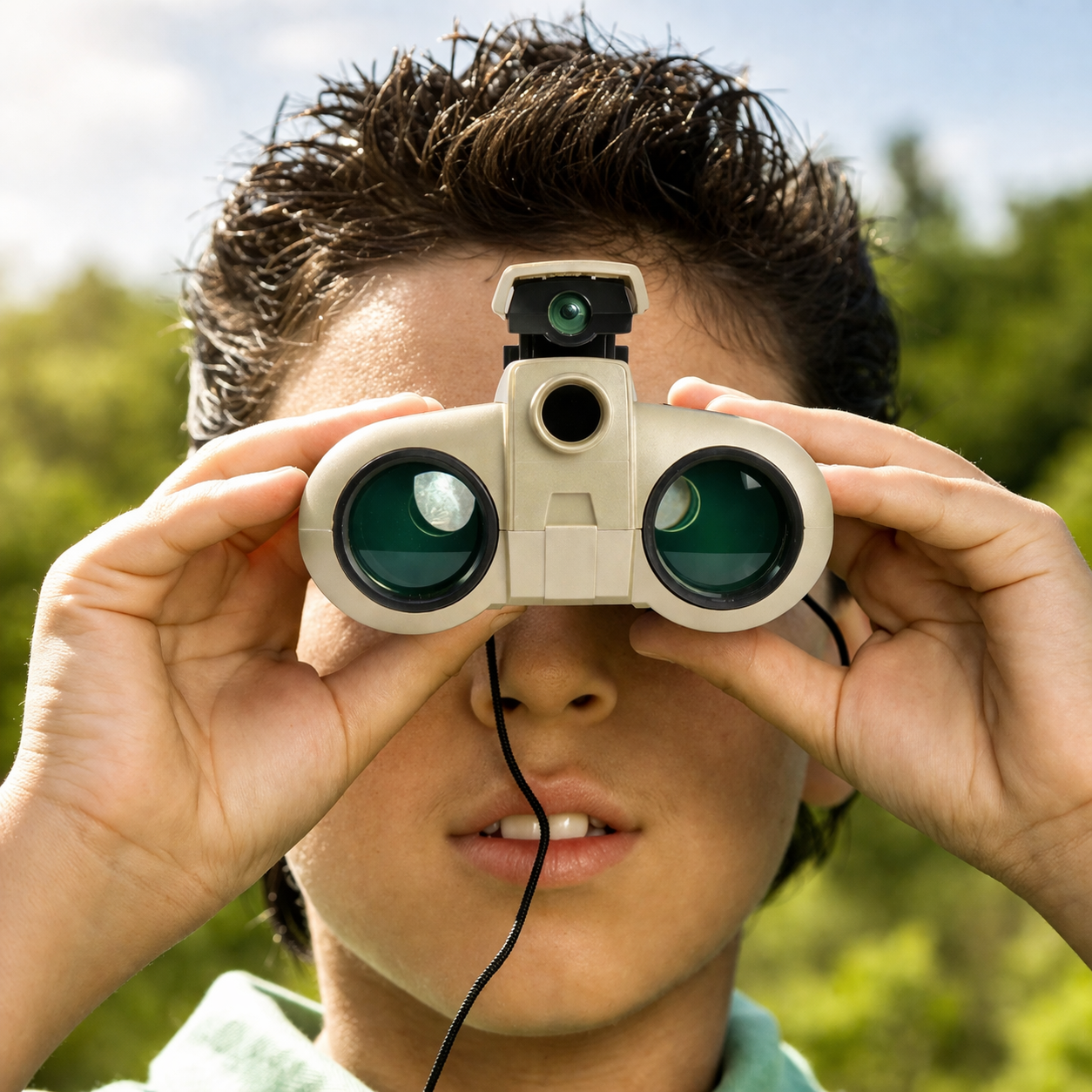 Binoculars Night Vision Kids Adventure Toy Outdoor Exploration Gear