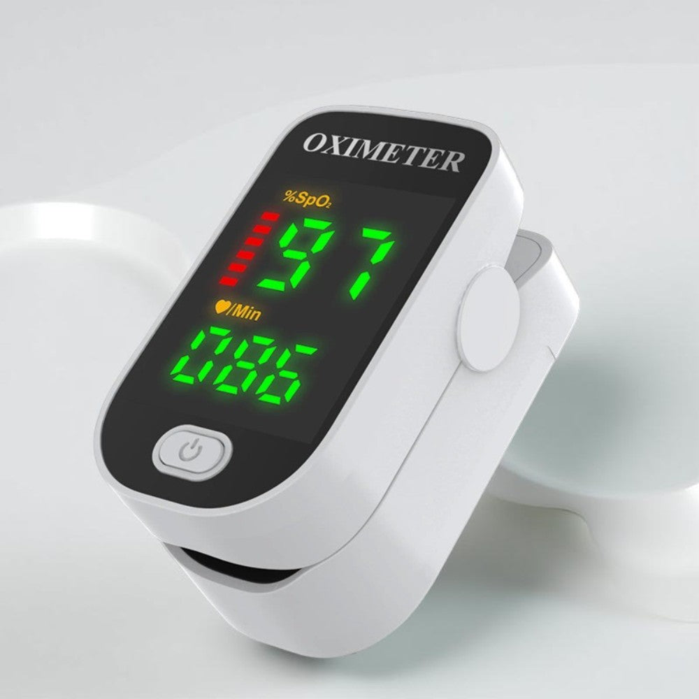 Digital Pulse Oximeter Blood Oxygen Heart Rate Monitoring